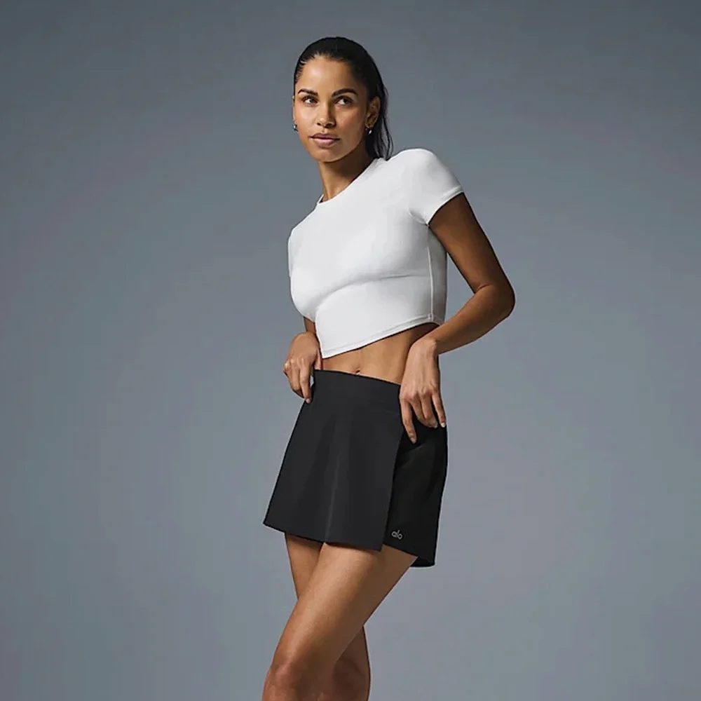Alo Clubhouse Skort - Black (Size Small)